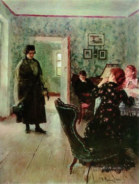 not expected 1898 Ilya Repin Oil Paintings